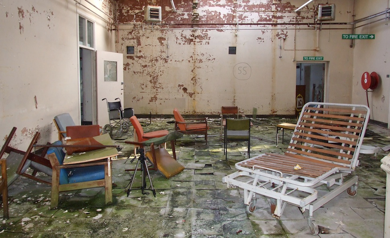 Illustration for article titled The Creepy World of Abandoned Asylums